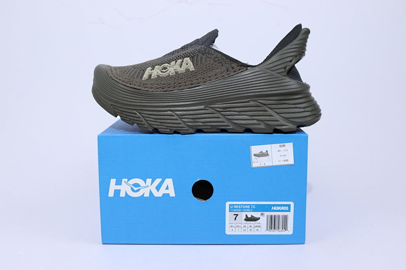 HOKA Restore TC Slip-On Sneaker – Sustainable All-Day Comfort